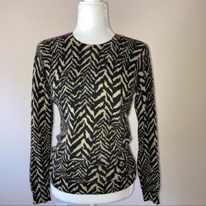 J. McLaughlin Cashmere Crew Neck Sweater XS